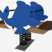modèle 3D Rocking chair de plaine de jeux Dolphin (6119) - preview