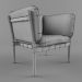 3 डी चमड़े की कुर्सी डोवेल टन द्वारा मॉडल खरीद - रेंडर