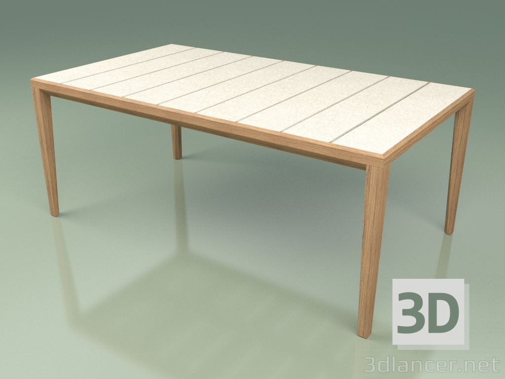 Modelo 3d Mesa de jantar 173 (Gres Ivory) - preview
