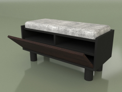 Shoe bench with cushion (30423)