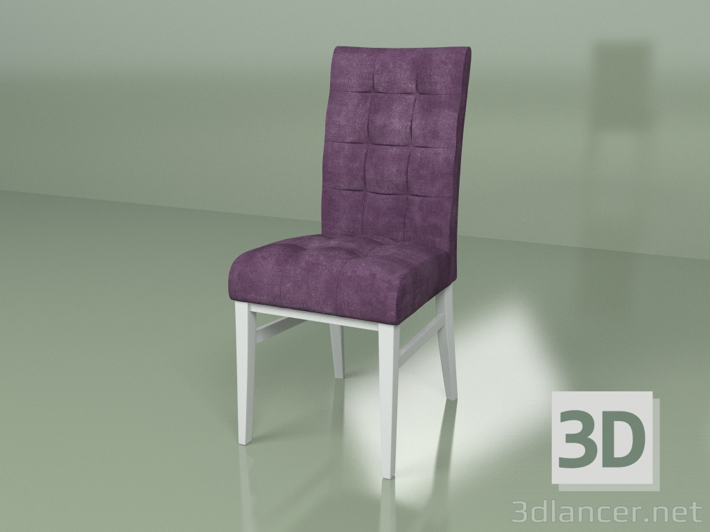 3d model Chair Enzo (White) - preview