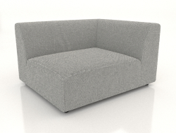 Modulo divano angolare (XL) asimmetrico destro