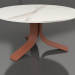 3d model Coffee table Ø80 (Terracotta, DEKTON Aura) - preview
