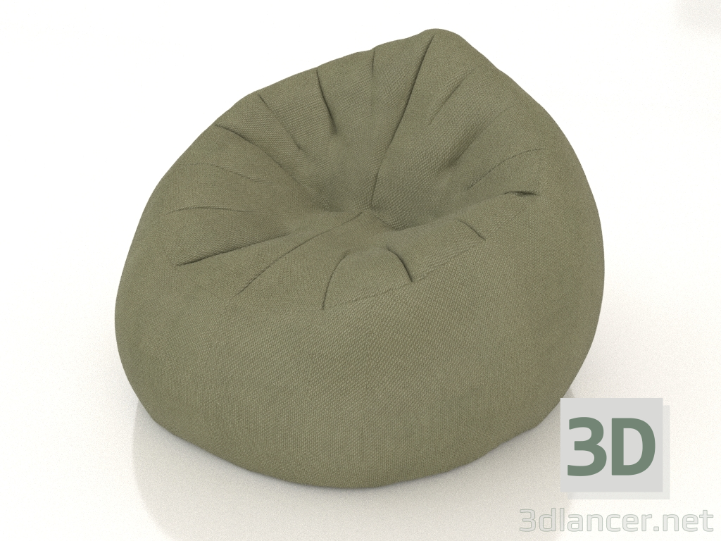 modèle 3D Pouf Mad (tresse 3017) - preview