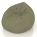 modello 3D Pouf Mad (treccia 3017) - anteprima