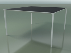 Square table 0807 (H 74 - 137x137 cm, laminate Fenix F06, V12)