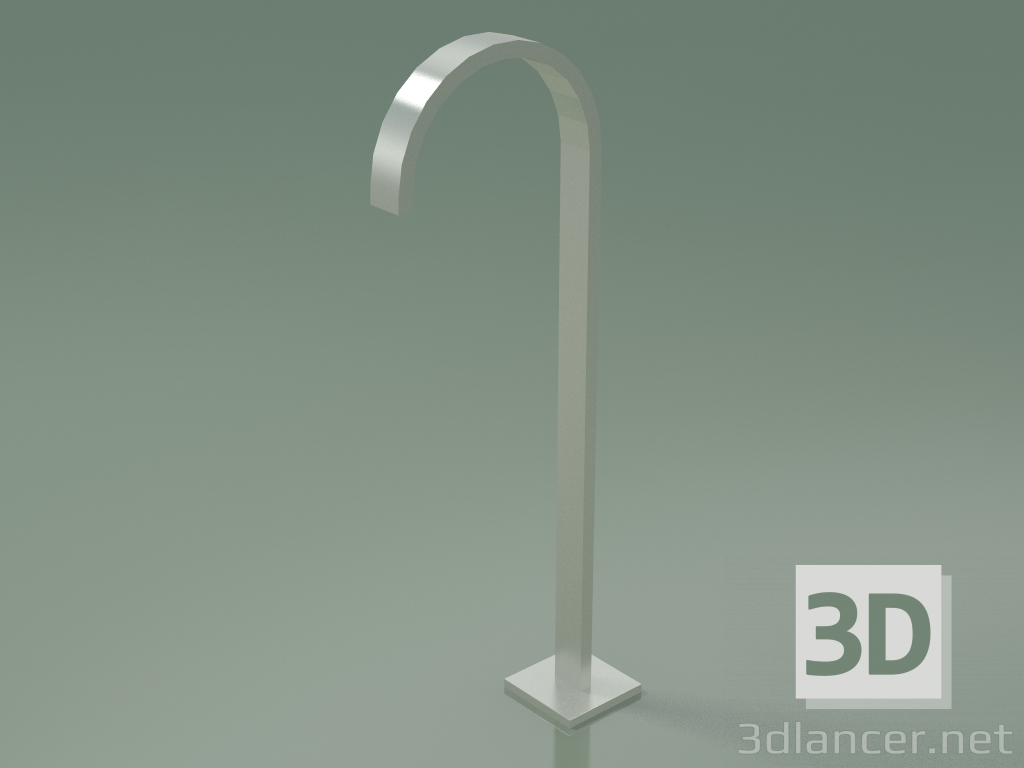 3d model Bath spout without diverter for free-standing installation (13 672 780-06) - preview