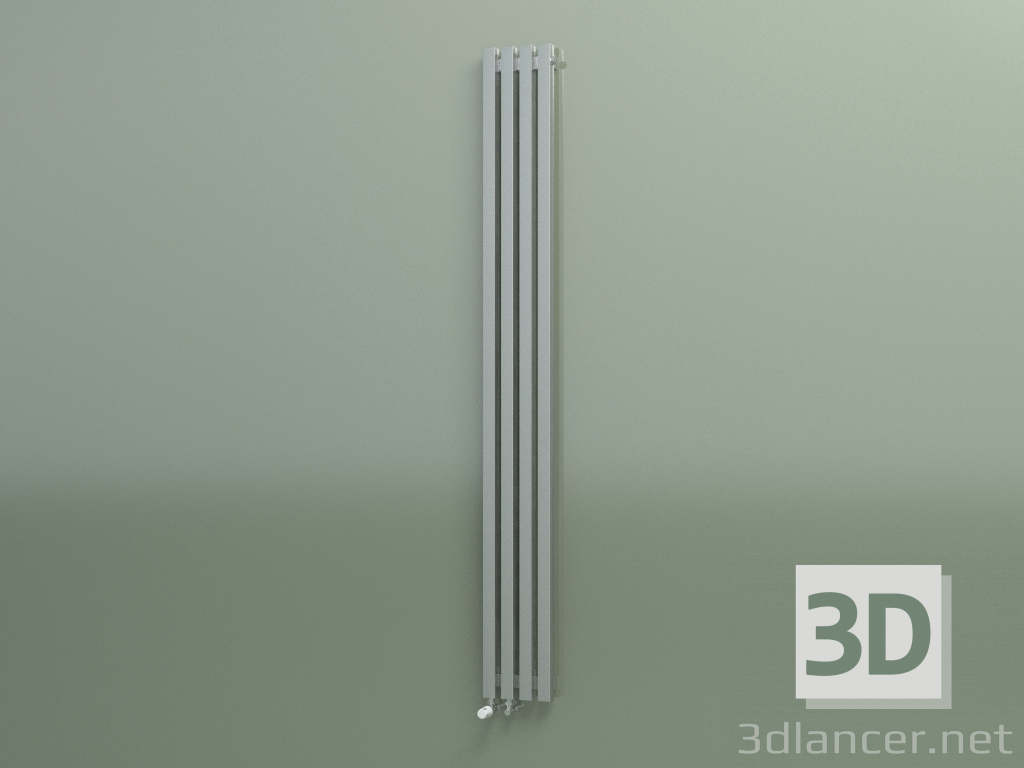 modello 3D Radiatore verticale RETTA (4 sezioni 2000 mm 40x40, technolac) - anteprima