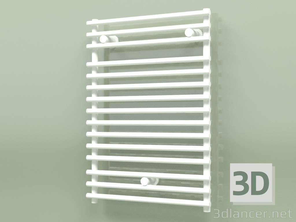 3D modeli Isıtmalı havlu askısı - Santorini (SAN 07500 mm, RAL - 9016) - önizleme