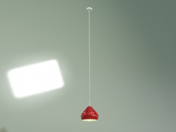 Lámpara colgante Miranda diámetro 24 (rojo)