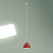 modello 3D Lampada a sospensione Miranda diametro 24 (rosso) - anteprima