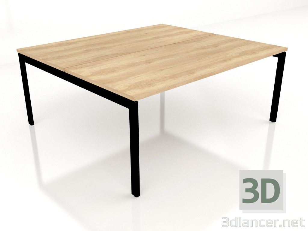 modèle 3D Table de travail Ogi U Banc BOU35 (1800x1610) - preview
