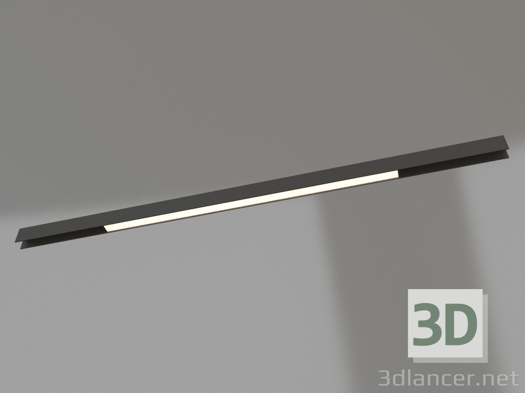 3D Modell Lampe MAG-FLAT-25-L600-18W Day4000 (BK, 100 Grad, 24V) - Vorschau