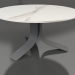 modèle 3D Table basse Ø80 (Anthracite, DEKTON Aura) - preview