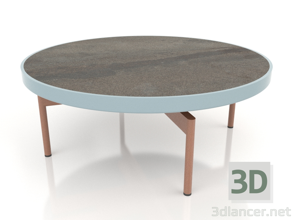 3d model Round coffee table Ø90x36 (Blue grey, DEKTON Radium) - preview