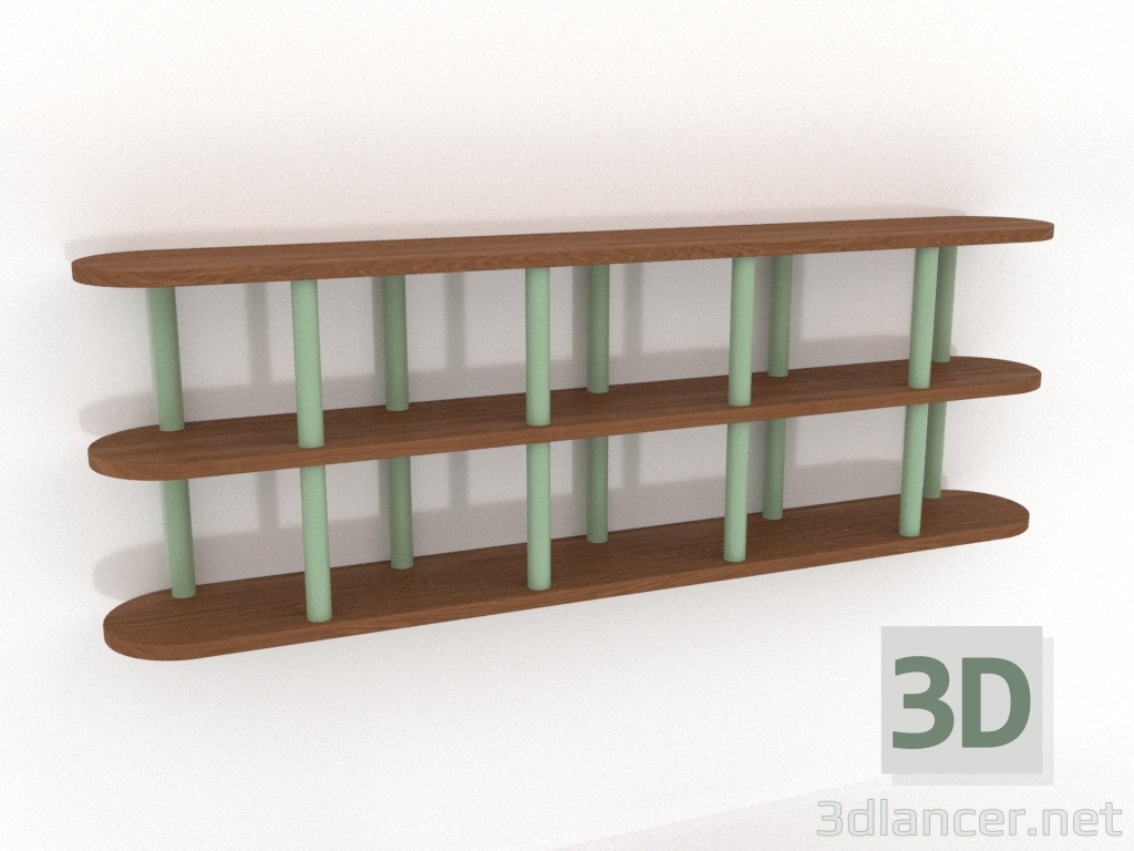 modello 3D Scaffale URMAN - anteprima modello 3D Scaffale URMAN - anteprima