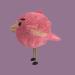 3d Soft toy bird model buy - render