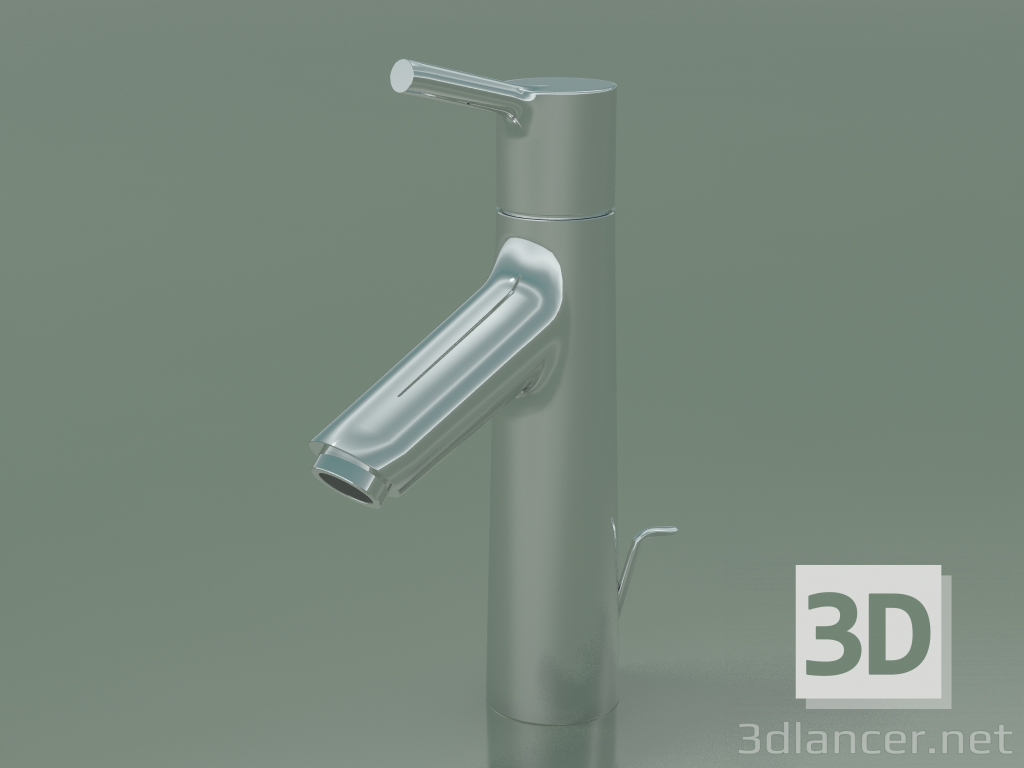 3D modeli Tek kollu lavabo bataryası 100 (72020000) - önizleme