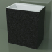3d model Freestanding washbasin (03R146303, Nero Assoluto M03, L 72, P 48, H 85 cm) - preview