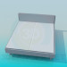 3D Modell Betten mit orthopädischen Matratzen - Vorschau