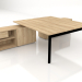 modèle 3D Table de travail Ogi U Banc BOUL41 (1800x3210) - preview
