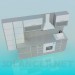 3d model Cocina - vista previa