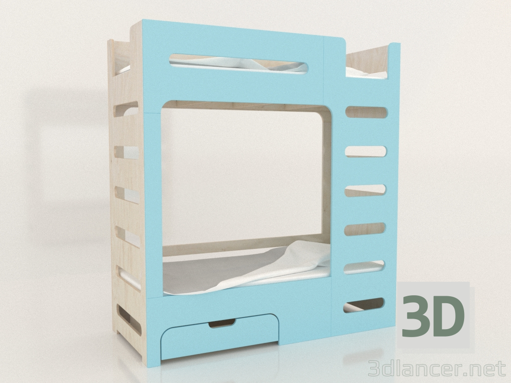 modèle 3D Lit superposé MOVE ER (UBMER0) - preview