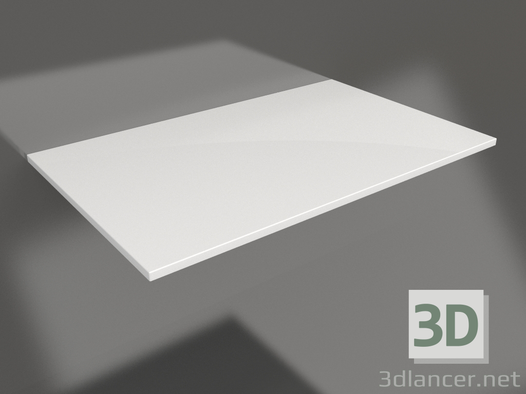 modello 3D Piano tavolo COSTA 80 - anteprima