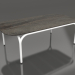3d model Coffee table (White, DEKTON Radium) - preview