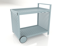 Serving trolley (Blue gray)