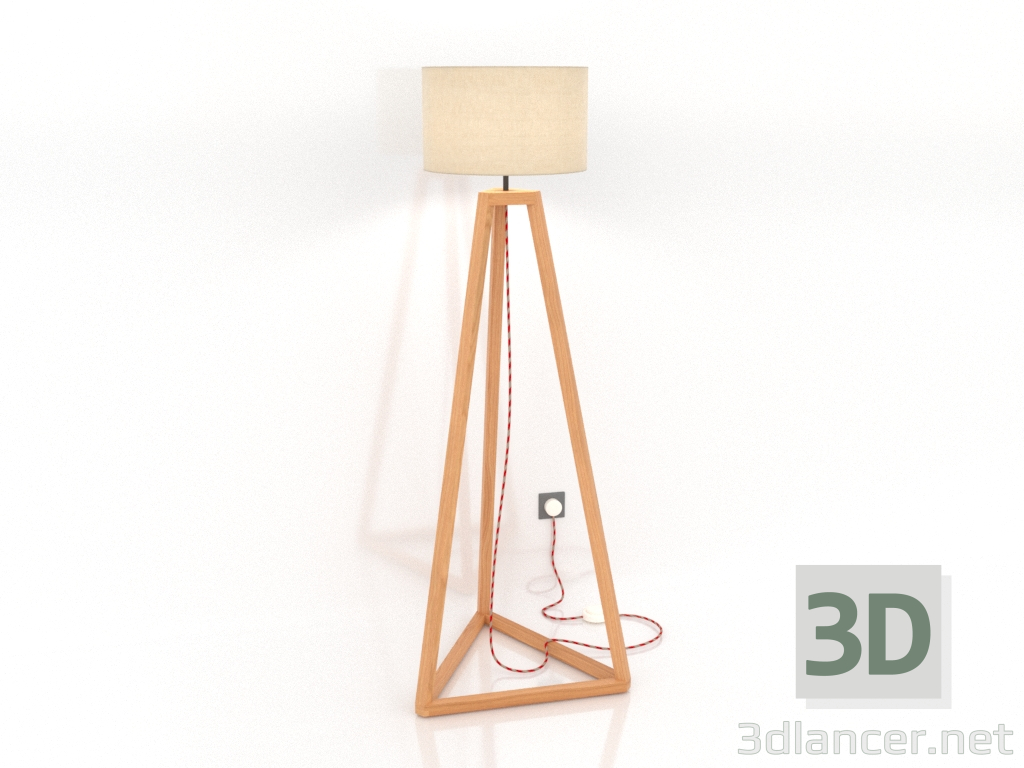 3d model Lámpara de pie UT - vista previa 3d model Lámpara de pie UT - vista previa