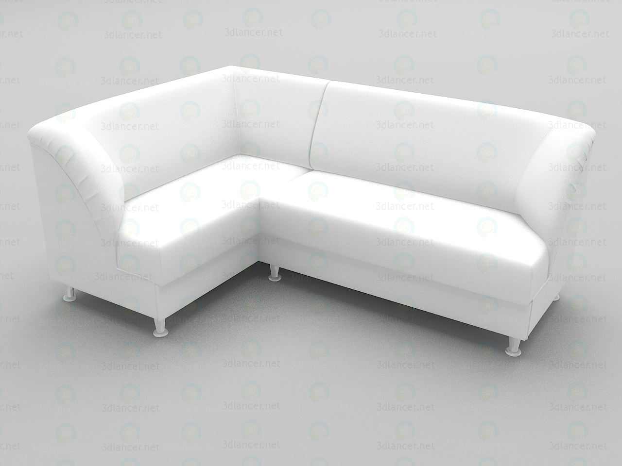 3d model Corner sofa Office 10976