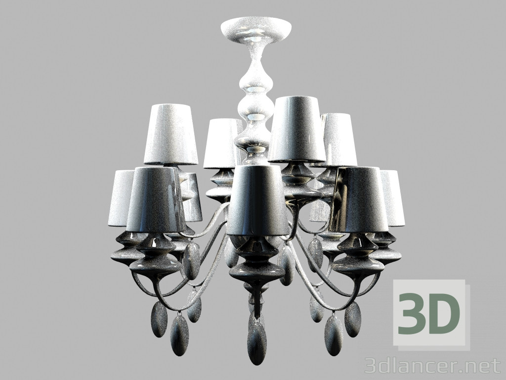 3d model Paradiso chandelier MXP 100601-12A - preview