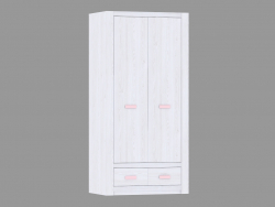 Шкаф гардеробный 2D-2S (TYPE LLOS02)