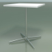 modèle 3D Table carrée 5508, 5528 (H 74 - 59x59 cm, Blanc, LU1) - preview