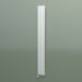 3d model Vertical radiator RETTA (4 sections 2000 mm 40x40, white glossy) - preview