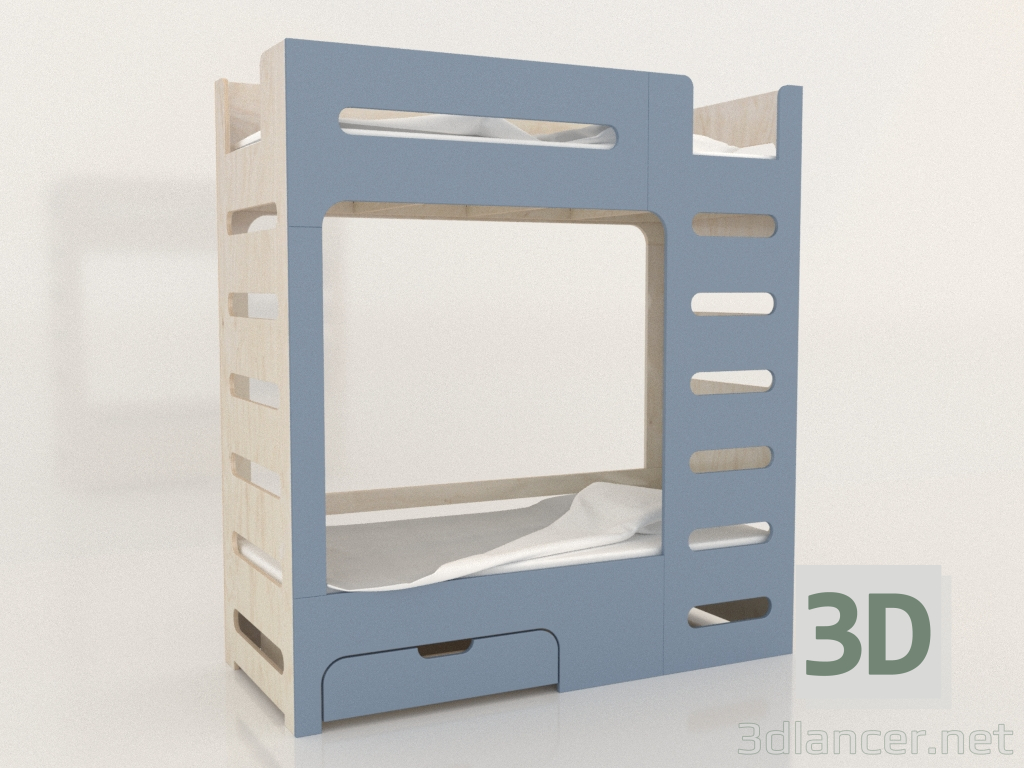 modèle 3D Lit superposé MOVE ER (UAMER0) - preview