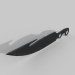 3d model Hunter's knife - preview