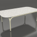 3d model Coffee table (Gold, DEKTON Sirocco) - preview