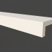 3d model Corner gypsum molding LGU 001 3 (60x30) - preview