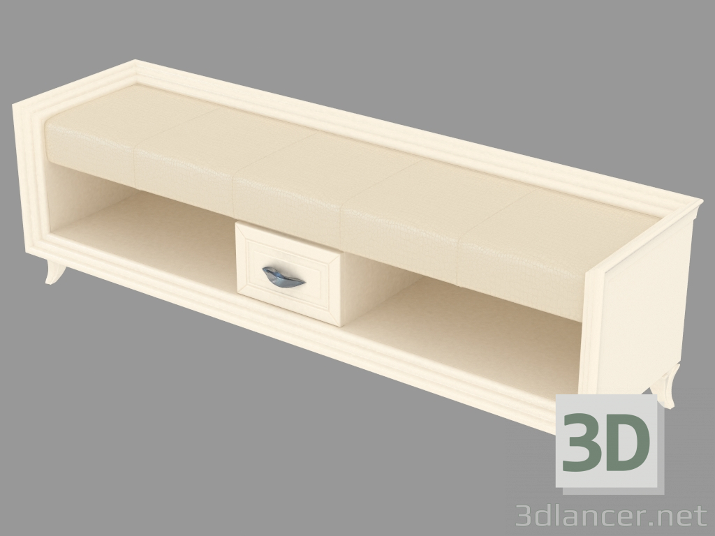 modèle 3D PATODP banquette - preview