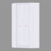 3d model Angular closet wardrobe 2D (TYPE LLOS03) - preview