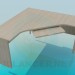 3d model Corner desk - preview