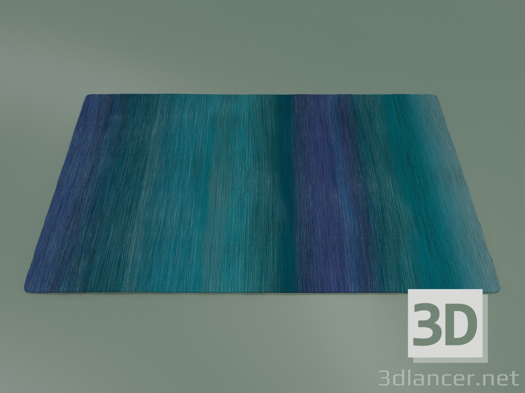 3D Modell Teppichziffer Energie (S122, Energie Blau) - Vorschau