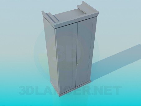 3d model Wardrobe - preview 3d model Wardrobe - preview