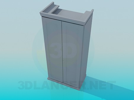3d model Wardrobe - preview 3d model Wardrobe - preview