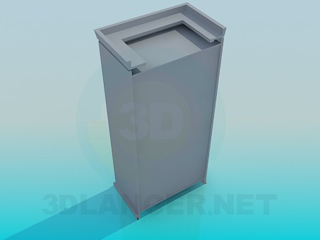3d model Wardrobe - preview 3d model Wardrobe - preview
