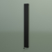 3d model Vertical radiator RETTA (4 sections 2000 mm 40x40, glossy black) - preview