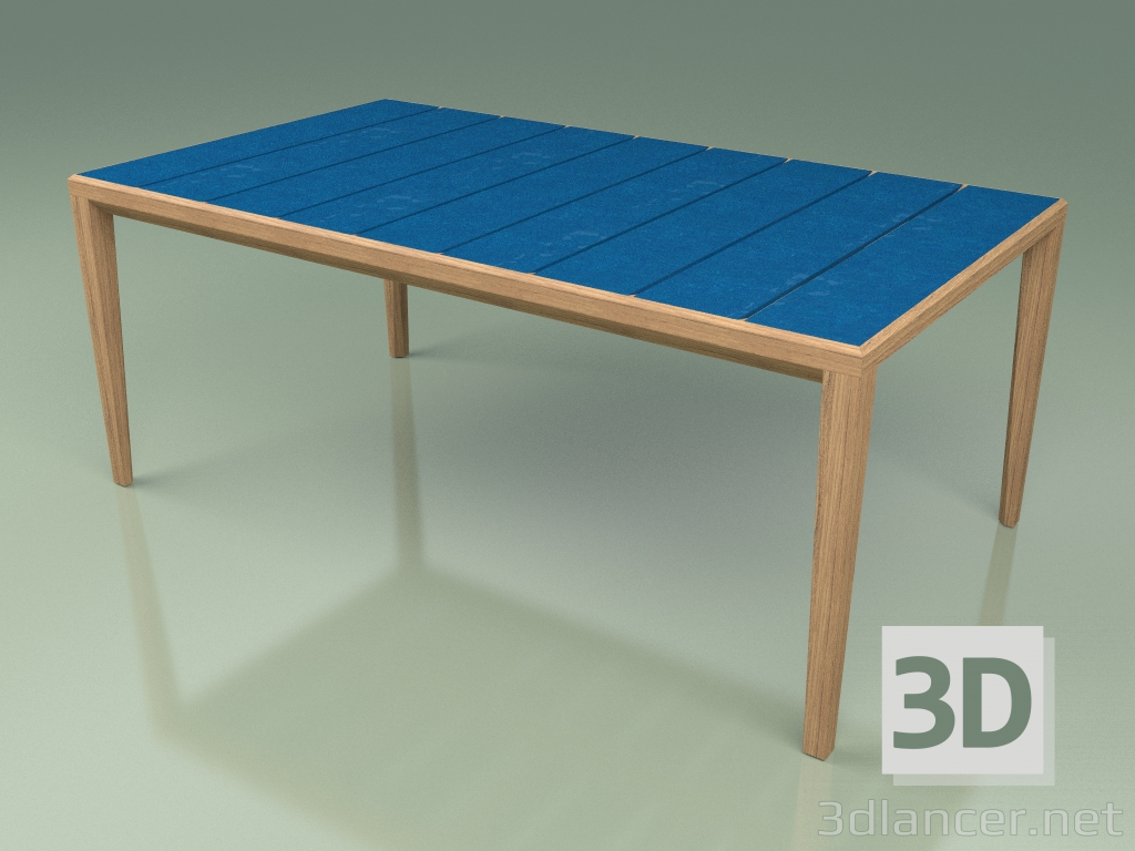 3D modeli Yemek masası 173 (Sırlı Gres Safir) - önizleme