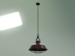 Lámpara colgante Plisto (cobre viejo)